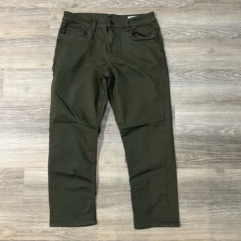 The Perfect Jean NYC‎ Pants Mens 33x28 DenKhaki Athletic Fit Stretch TPJ